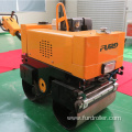 walk behind double drum hydraulic diesel engine vibratory mini road roller FYL-800